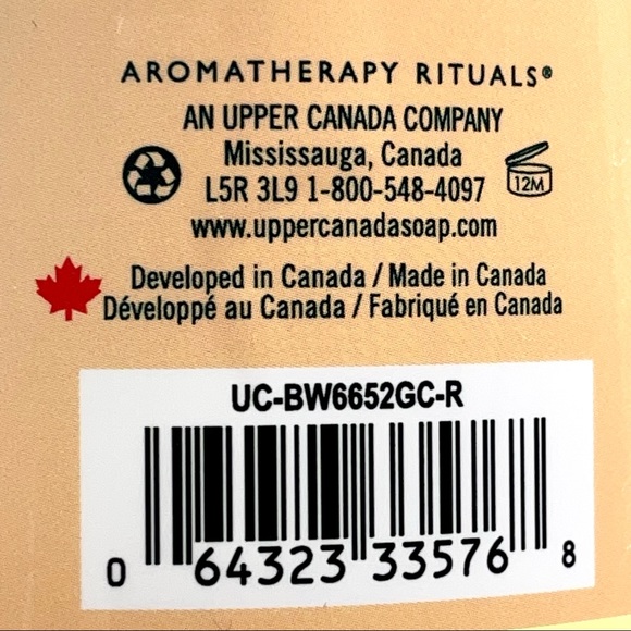 Aromatherapy Rituals Gingerbread Cookie Bath & Shower Gel Vit. E & Aloe Vera New - Picture 7 of 11